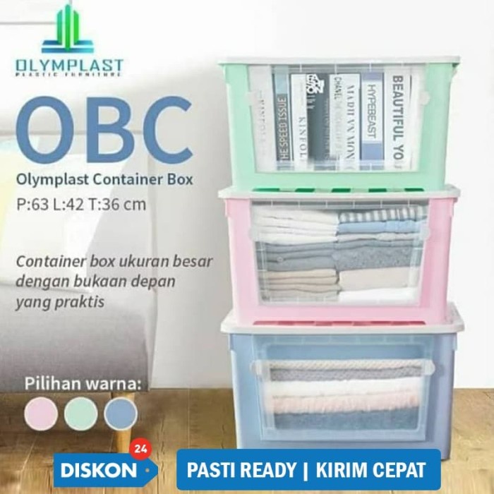 Olymplast Container Box / Rak Plastik / Kotak Penyimpanan Serbaguna
