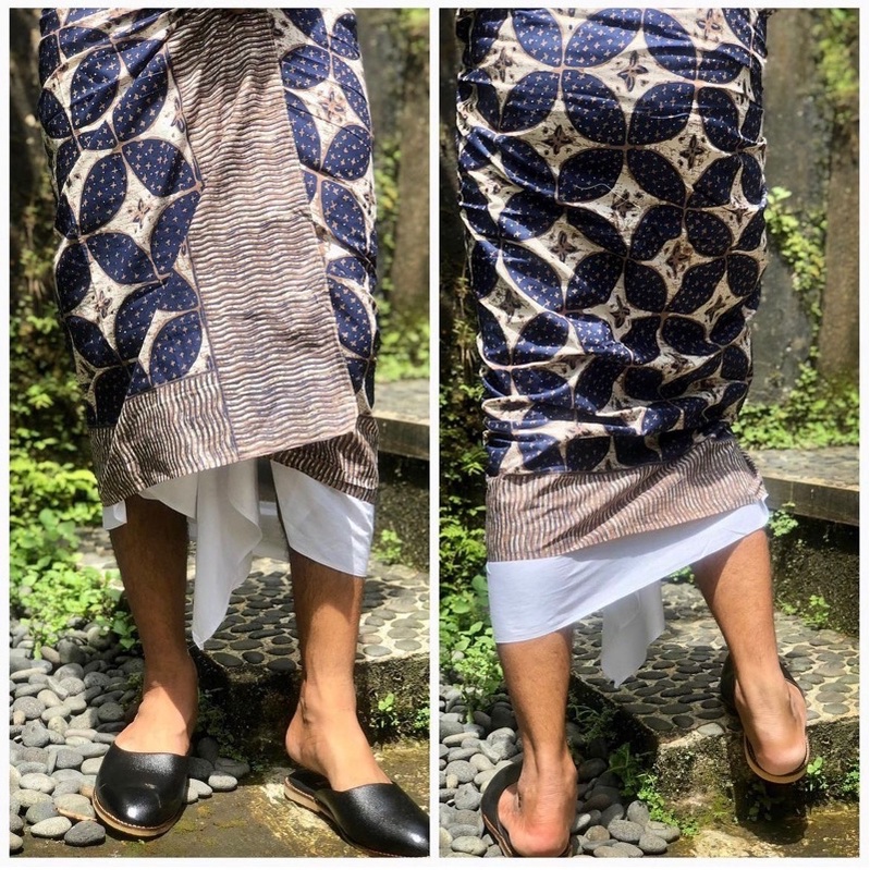 Saput batik semi tulis