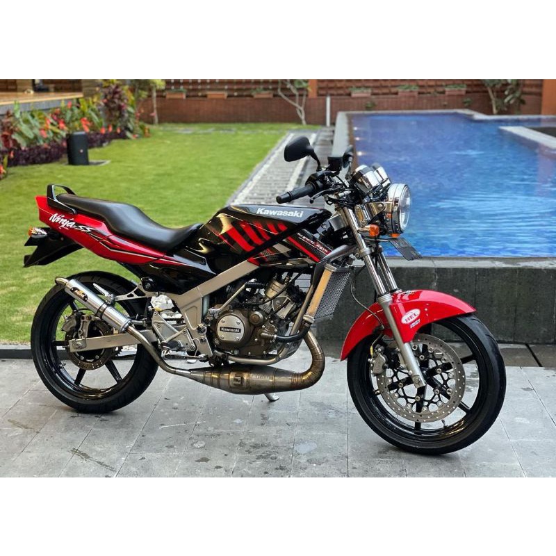 Striping Lis Sticker Standar Ori Kawasaki ninja Ss 2014 Striping Ninja Ss 2014 Ninja Ss 2014 Merah