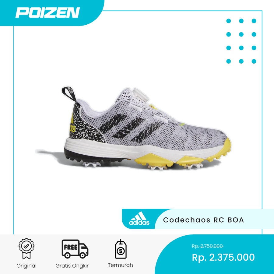 Sepatu Golf Anak Adidas Junior Codechaos RC BOA GW0856