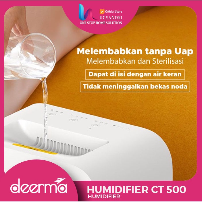 Humidifier CT500 Deerma non fog smart support Mijia 100% Bergaransi