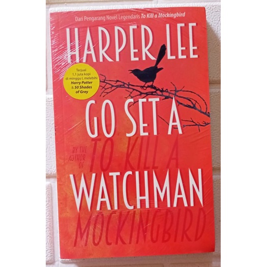 Novel :Happer Lee : Go Set a to Kill a Watchman Mockingbird (Ori, segel)