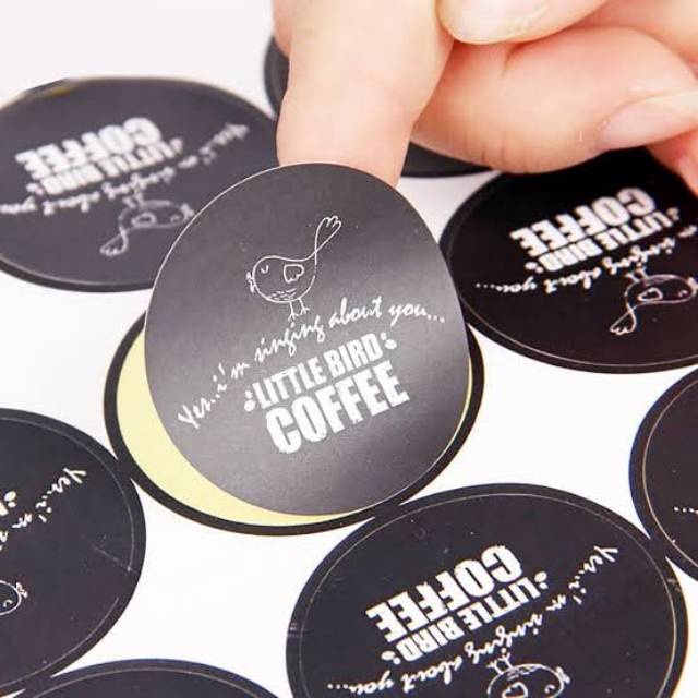 

WDPrint Sticker Custom Cetak Stiker Vinyl / Transparan Label Makanan Label Produk Branding A3+