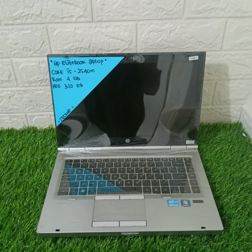 HP ELITEBOOK 8460P CORE I5-2540M RAM 4GB HDD 320GB 14 INCH