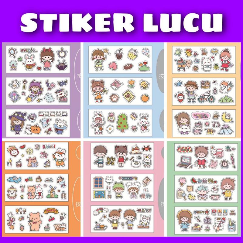 STICKER MOMO 2D /sticker korea/sticker lucu/karakter