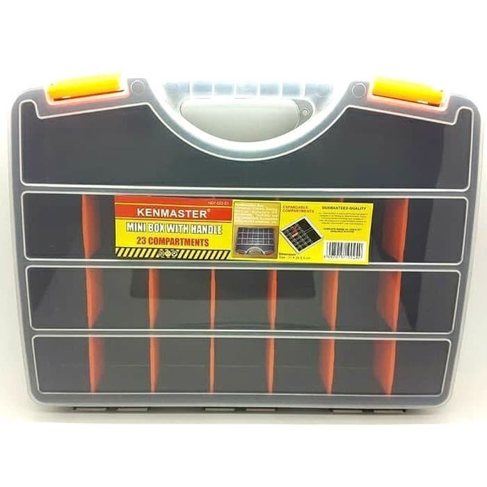 Segera Miliki Plastik Mini Box 23 Component + Handle Kenmaster Bagus