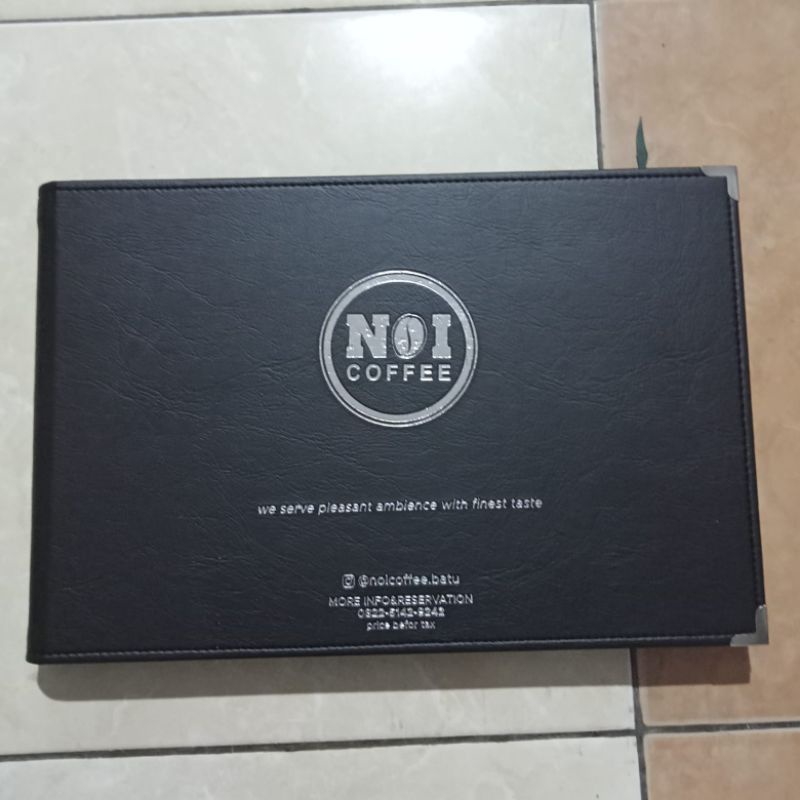 

buku menu model landscape ukuran F4