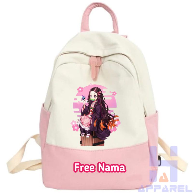 TAS RANSEL ANAK NEZUKO KAMADO DEMON SLAYER