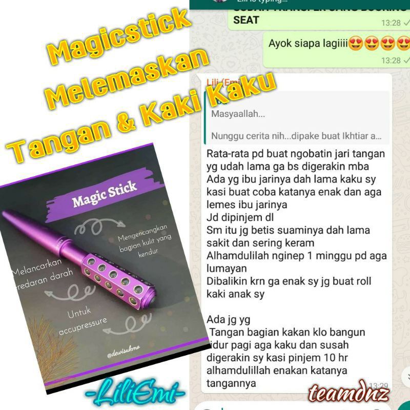 Magic Stick Ungu Original MCI Limited Edition