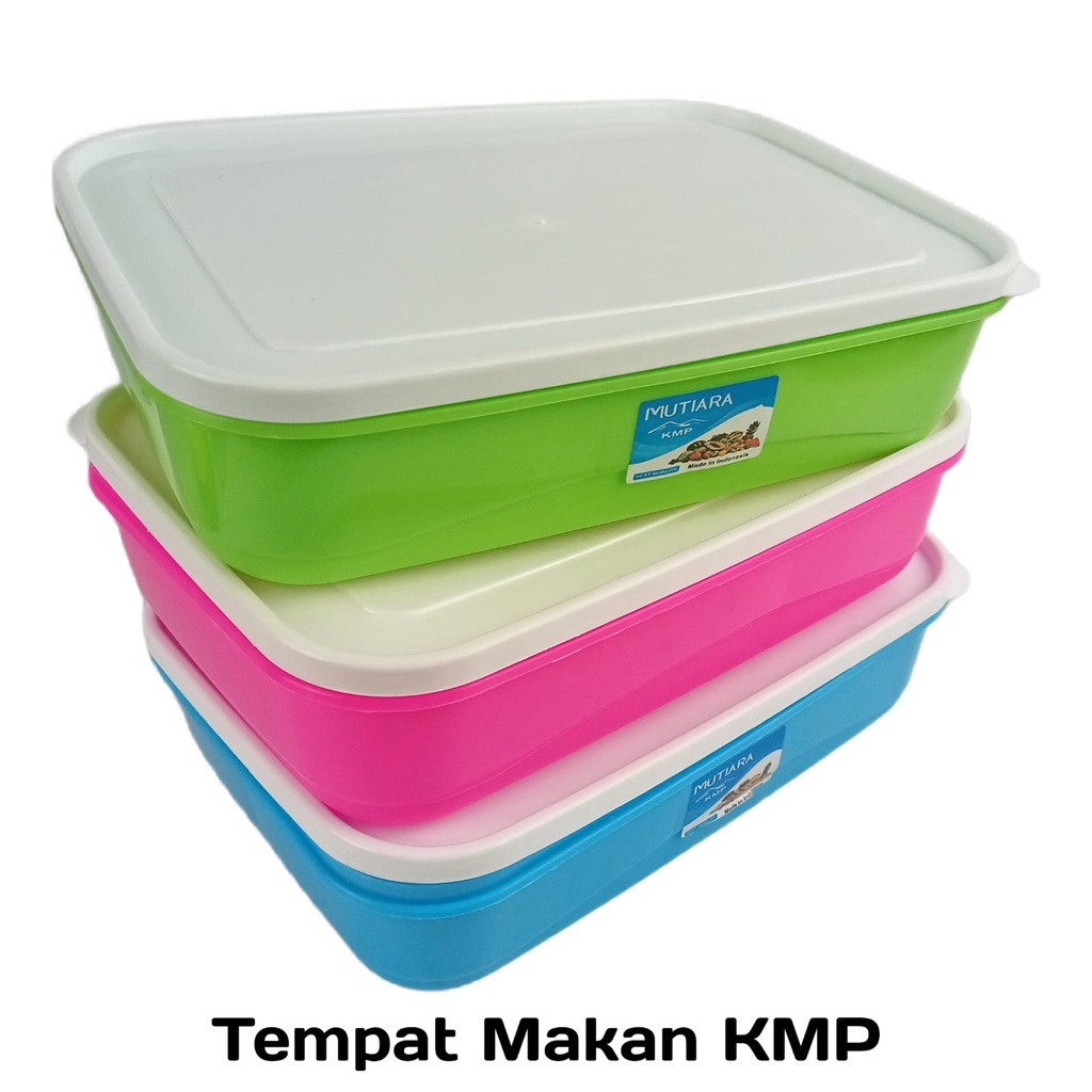 Lunch Box Sekat / Kotak Makan Plastik - KMP LB 900