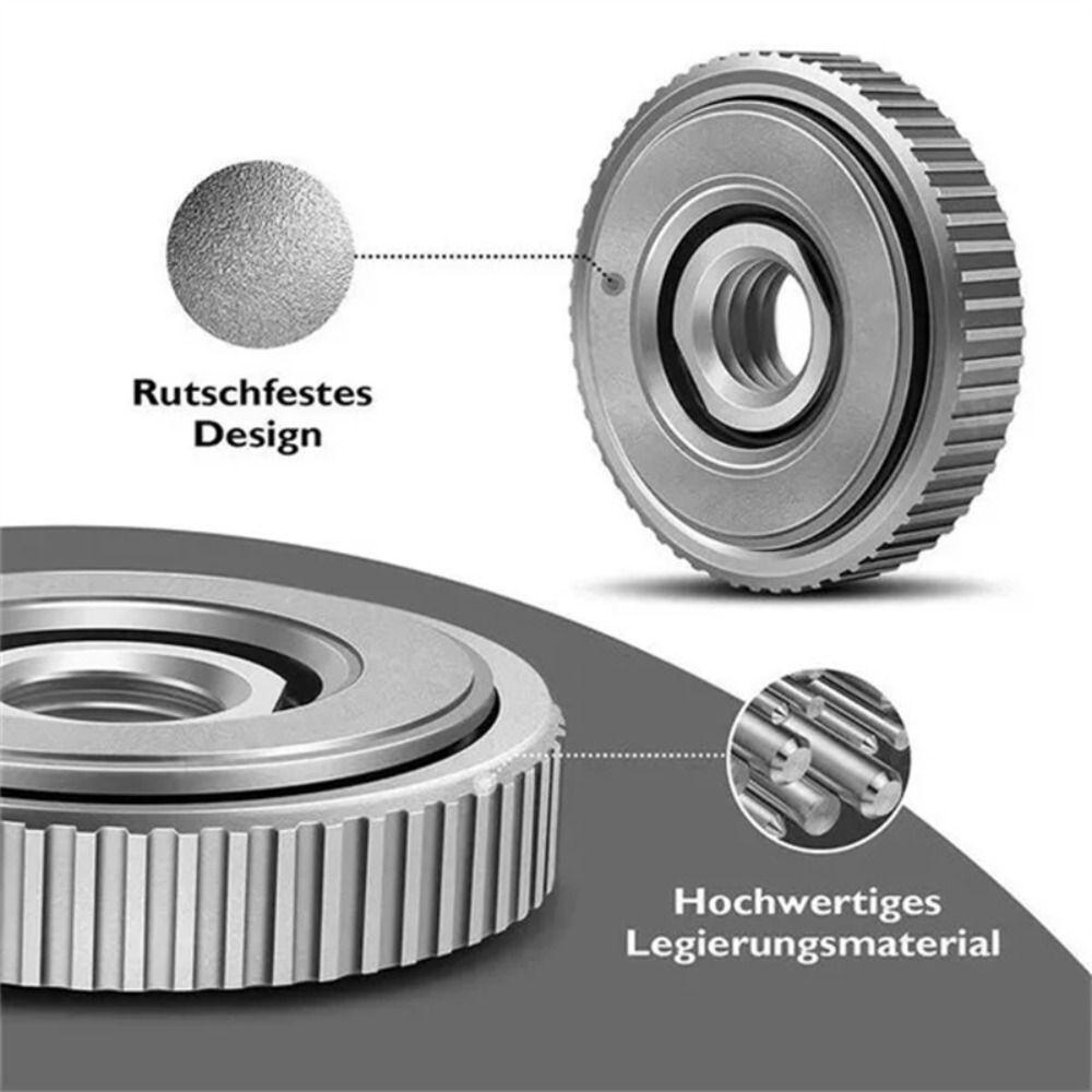 Lanfy Locking Plate Chuck Quick Release Untuk M14 Angle Grinder Power Pengganti Chuck Power Alat Aksesoris Poles Disc Nut Clamp Device