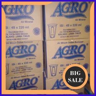 

suku cadang air mineral gelas 220 ml agro isi 48 murah 2774N23