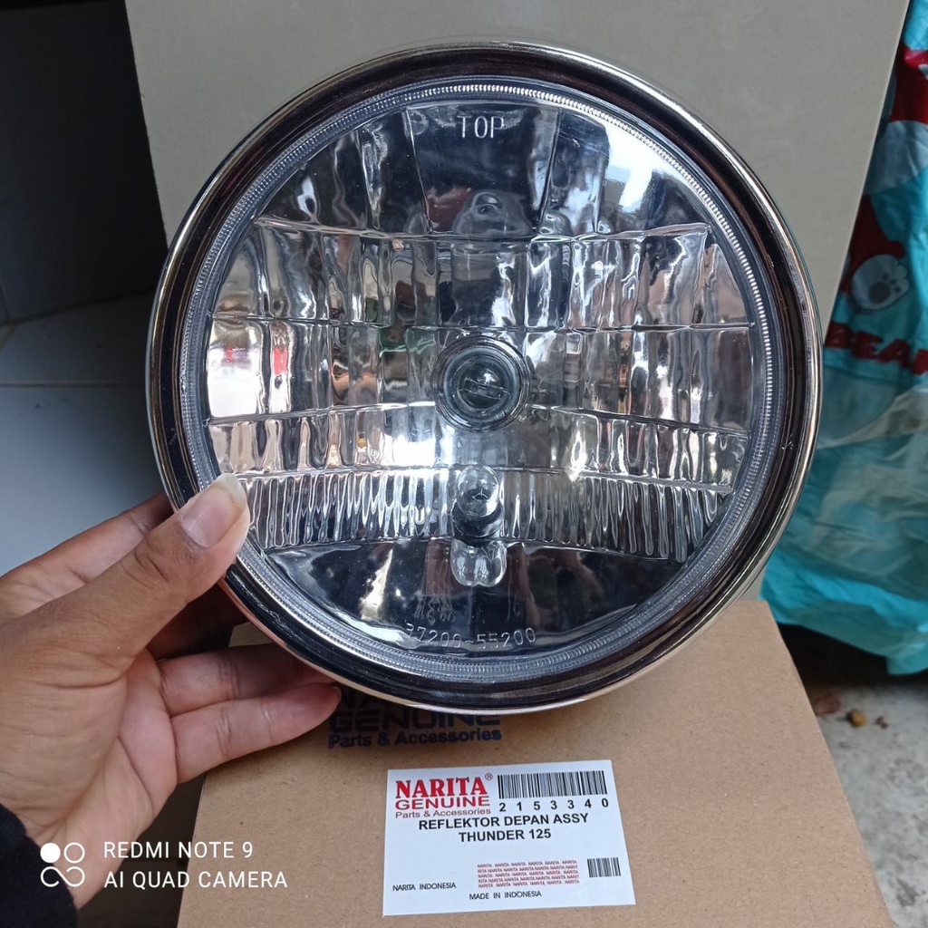 Reflektor Assy Suzuki THUNDER 125 Lampu Depan Assy Suzuki THUNDER 125 - MF AKSESORIS MOTOR