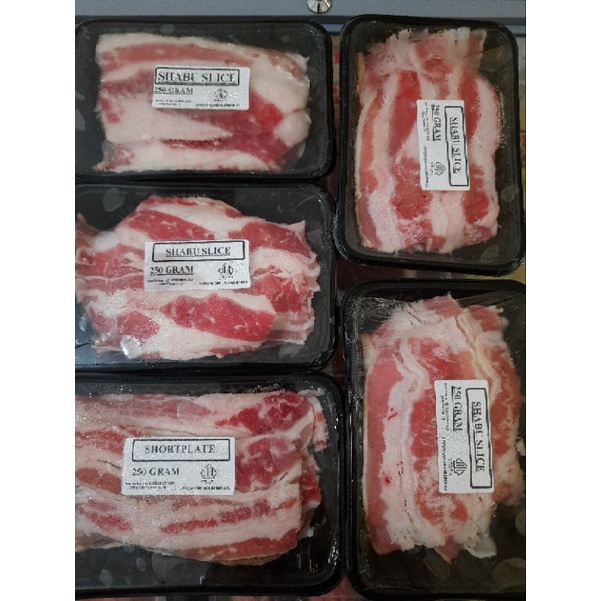 

Beef Slice Shortplate / Shabu Slice 250gr