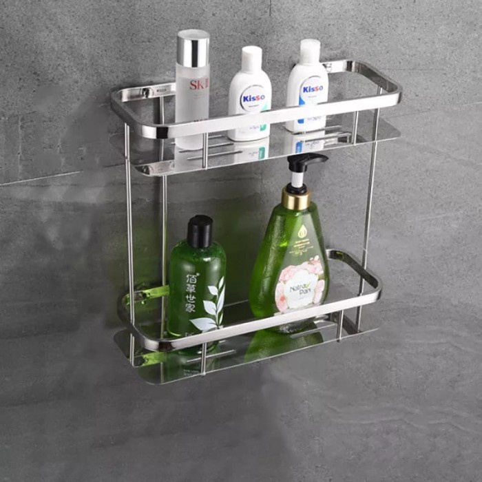 Rak Rak Sabun Stainless 2 Susun