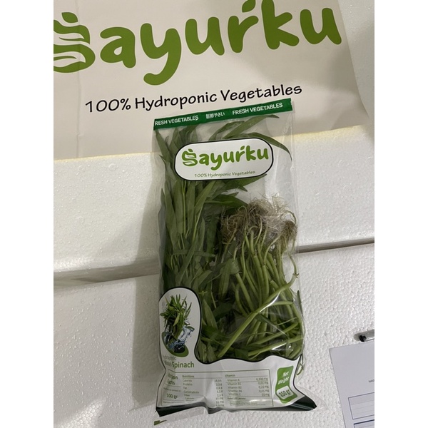 

kangkung 100% hydroponic