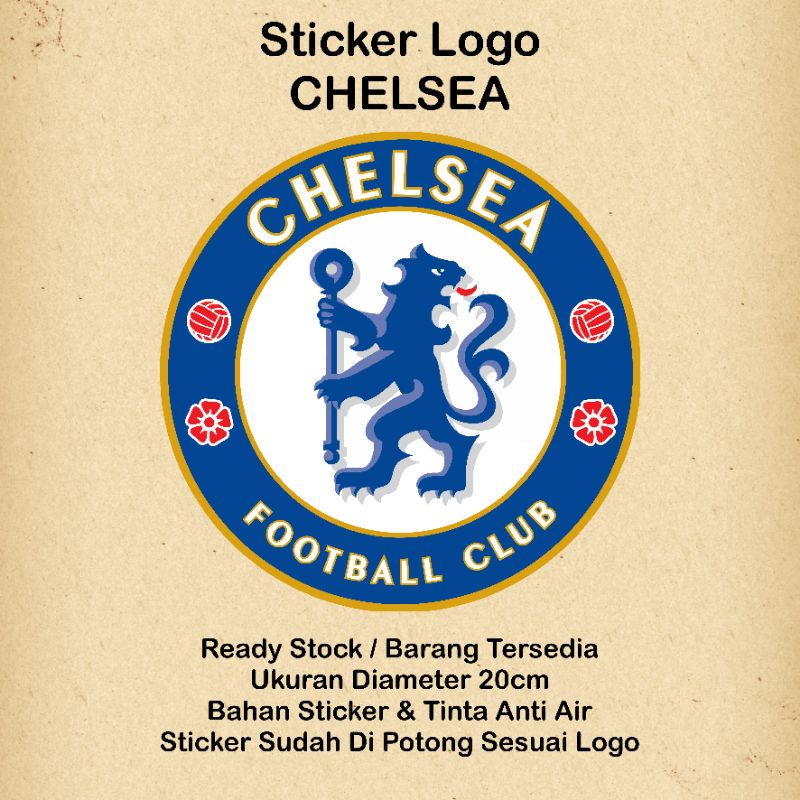 Stiker Chelsea Stiker Klub Bola Chelsea Sticker Liga Inggris Sticker Chelsea Stiker Bola Chelsea