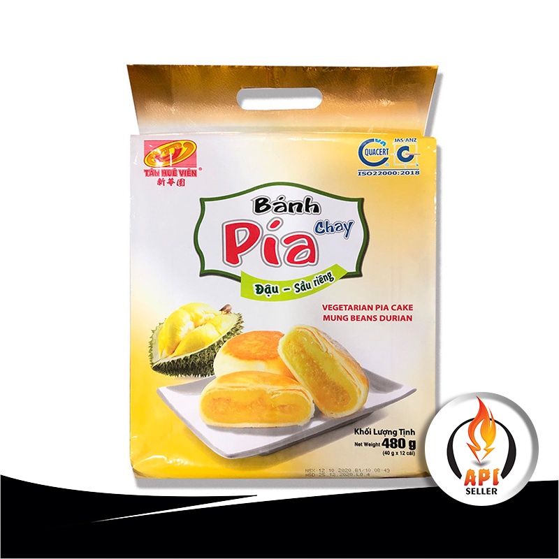 BANH PIA DURIAN VIETNAM 480g