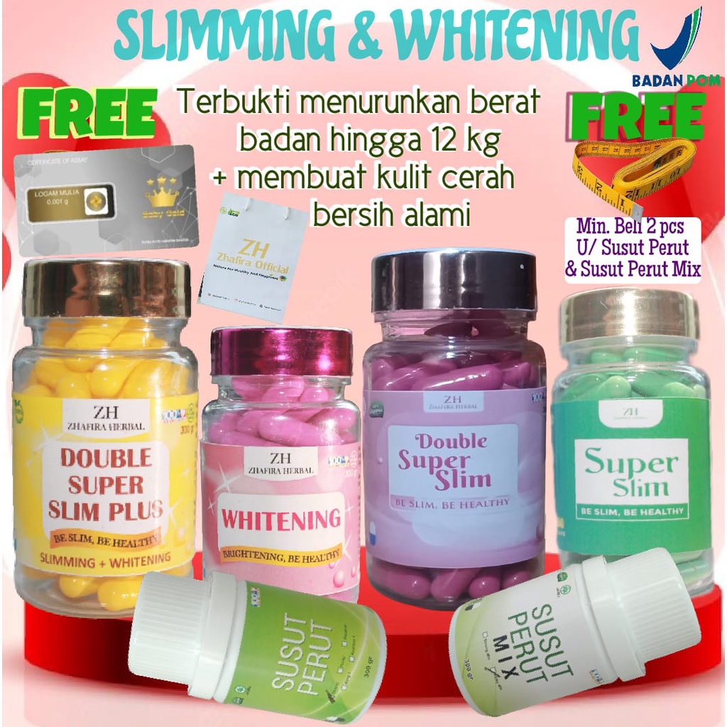 Jual Obat Diet/Pil Pelangsing Herbal Super Strong Penurun Berat Badan ...