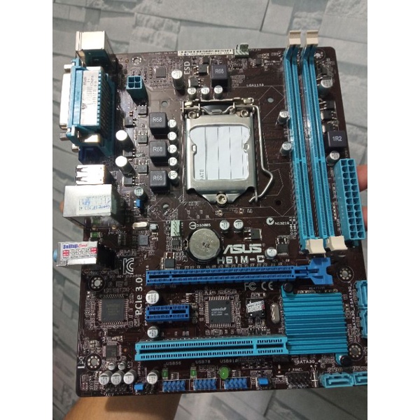 mobo asus h61m suport i3.i5.i7 Gen 2 dan gen 3