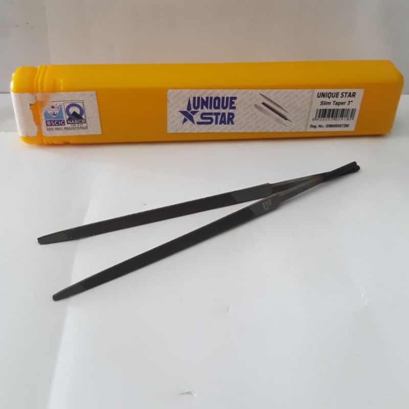 UNIQUE STAR Kikir Segitiga Indian || Kikir Gergaji Kayu Chainsaw