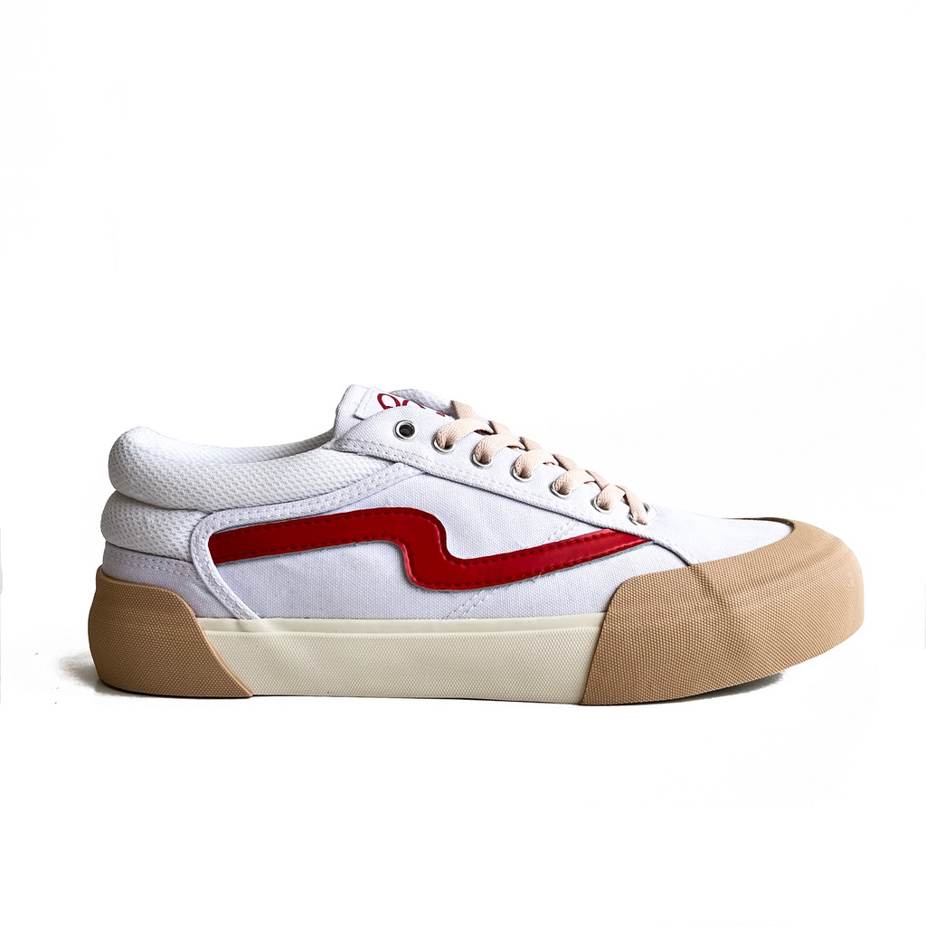 PATROBAS Cloud Low White Red Original Sneakers