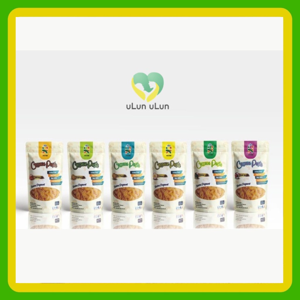 

Aiko Cassava Pasta Gluten Free, Egg Free, No MSG, No Pengawet bisa untuk bayi