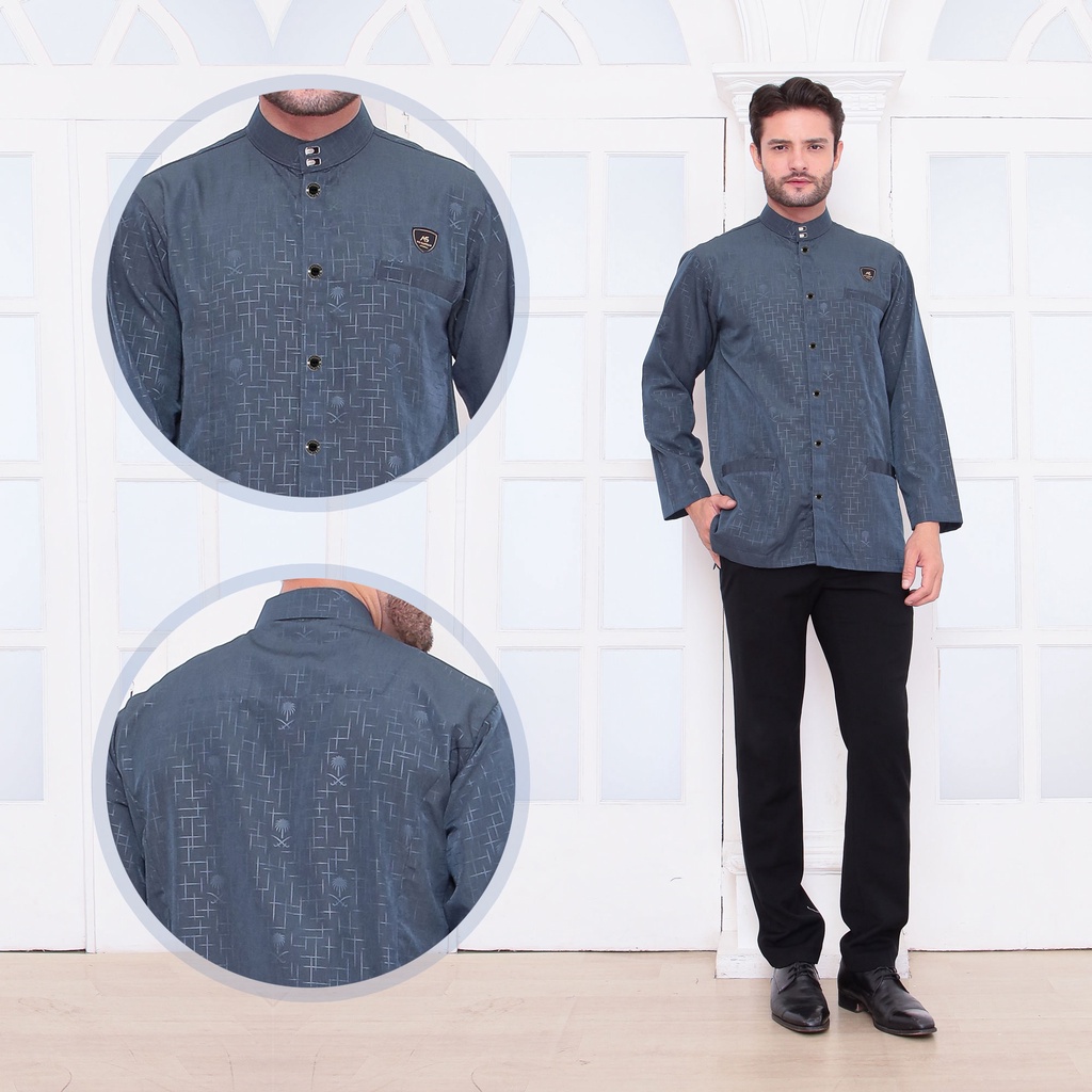 Jas Koko Pria Baju Koko Embos Original Gazlan Series Original Assuffah