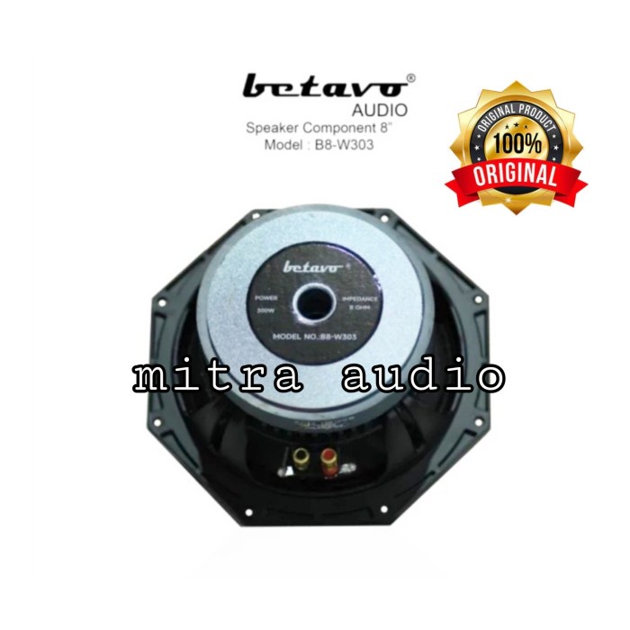 Speaker komponen professional Betavo b8 w 303