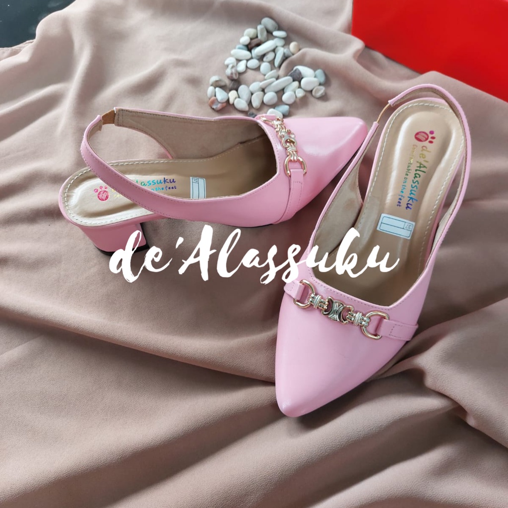 Alassuku.ID - Heels Sepatu Wanita TL Ring Terbaru 2023