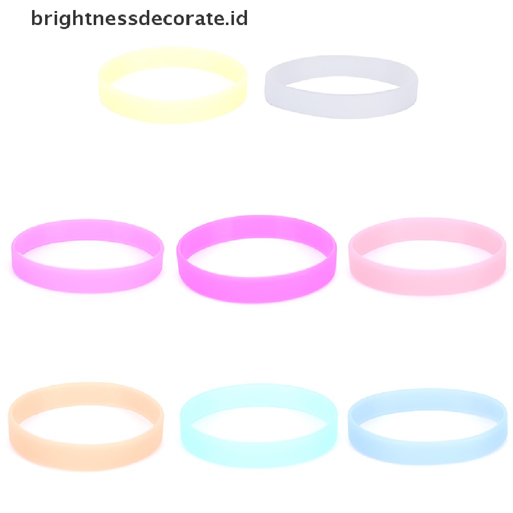 [Birth] Gelang Tangan Karet Silikon Glow In The Dark Noctilucous [ID]