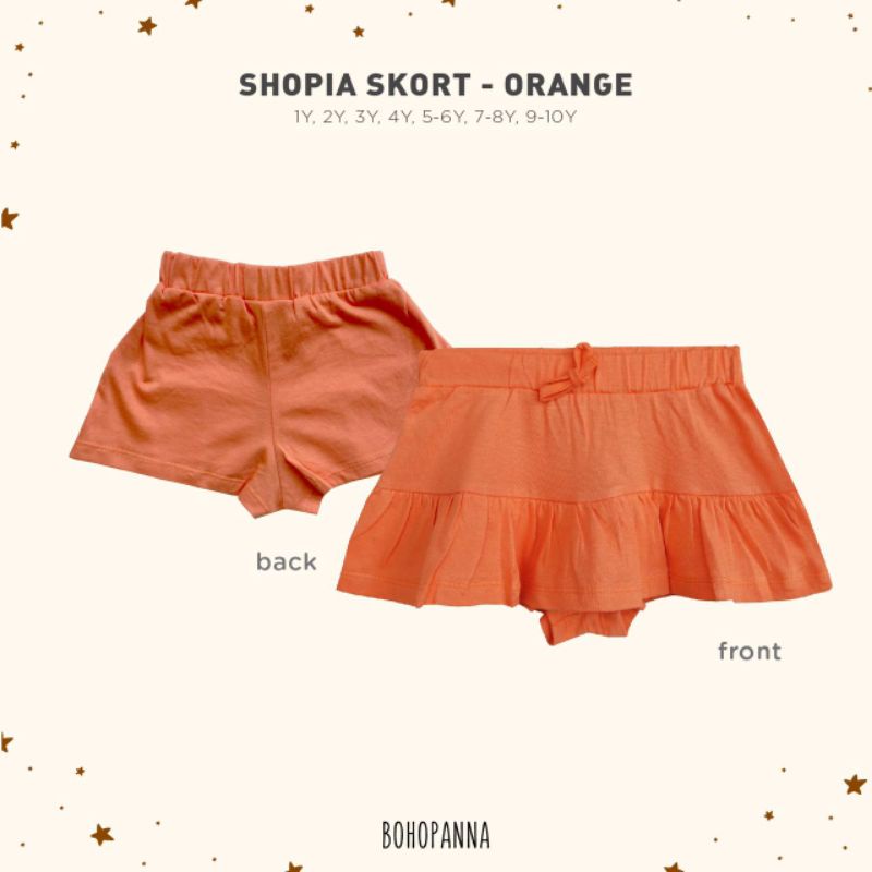 Bohopanna Sophia Skort 1th s/d 8th - Rok Boho Baby