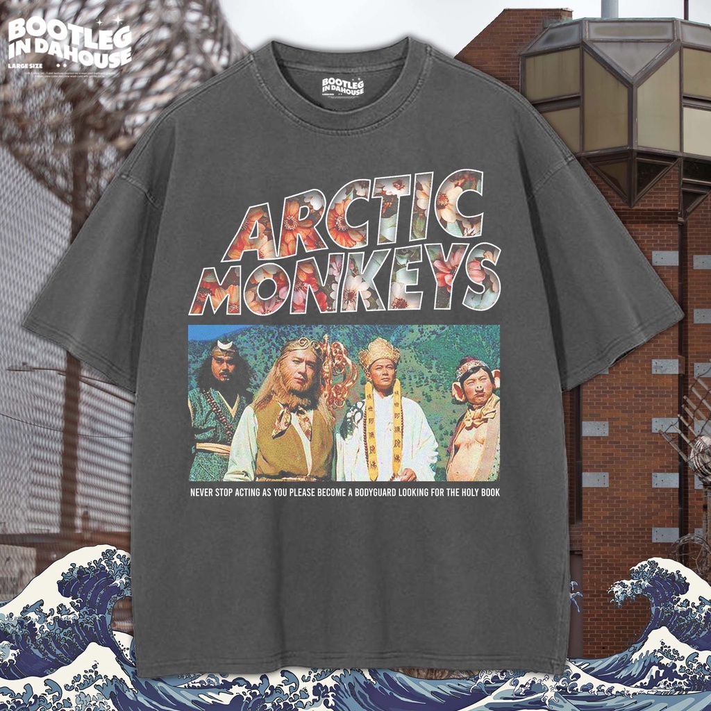 Kaos Oversize Arctic Monkeys Parody / Arctic Monkeys