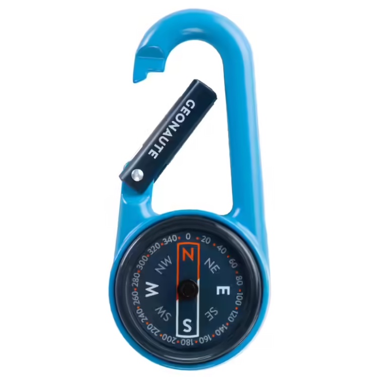 GEONAUTE Compact 50 Kompas Orienteering Aluminium Snap-Hock Praktis