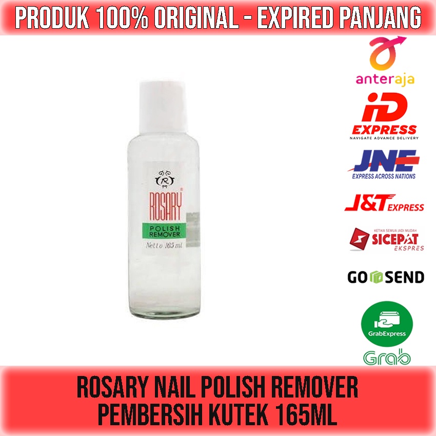 ASETON ROSARY NAIL POLISH REMOVER PEMBERSIH KUTEK 50ml 100ml 165ml