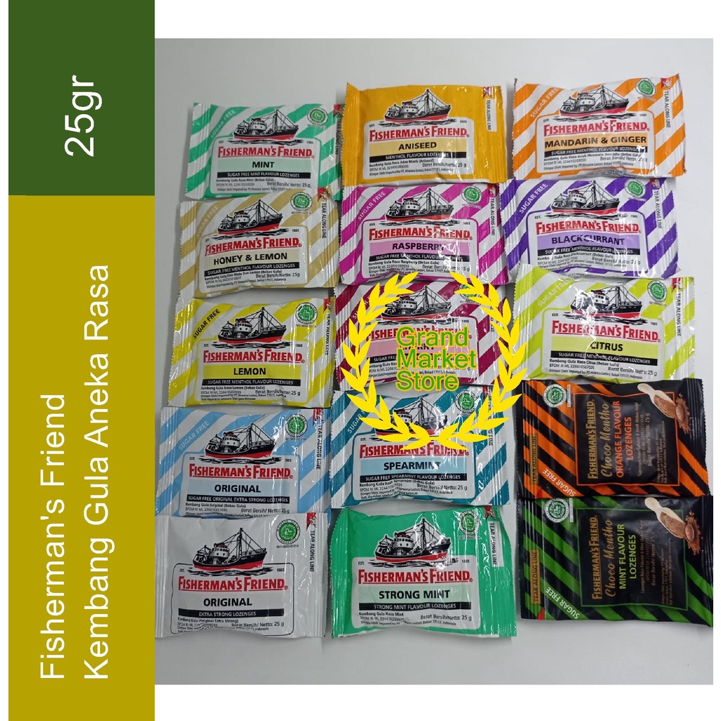Fisherman Fishermans Friend Friends 25g