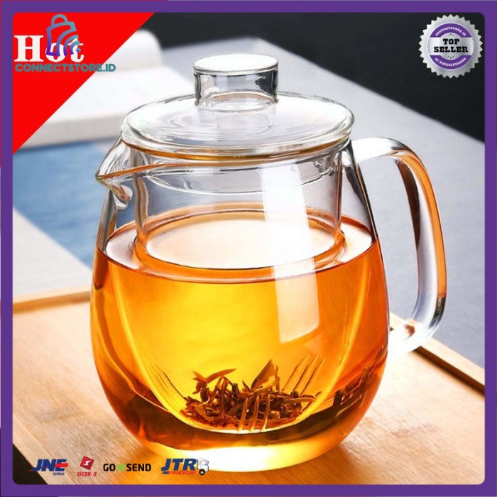 

Diary Pgy Teko Pitcher Glass Teapot Japanese Style Tea Infuse 1200Ml - Cv102