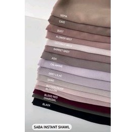 SABA SHAWL/JASTIP DAISSY.ID/SABA INSTAN/PRODUK ORI DAISSY