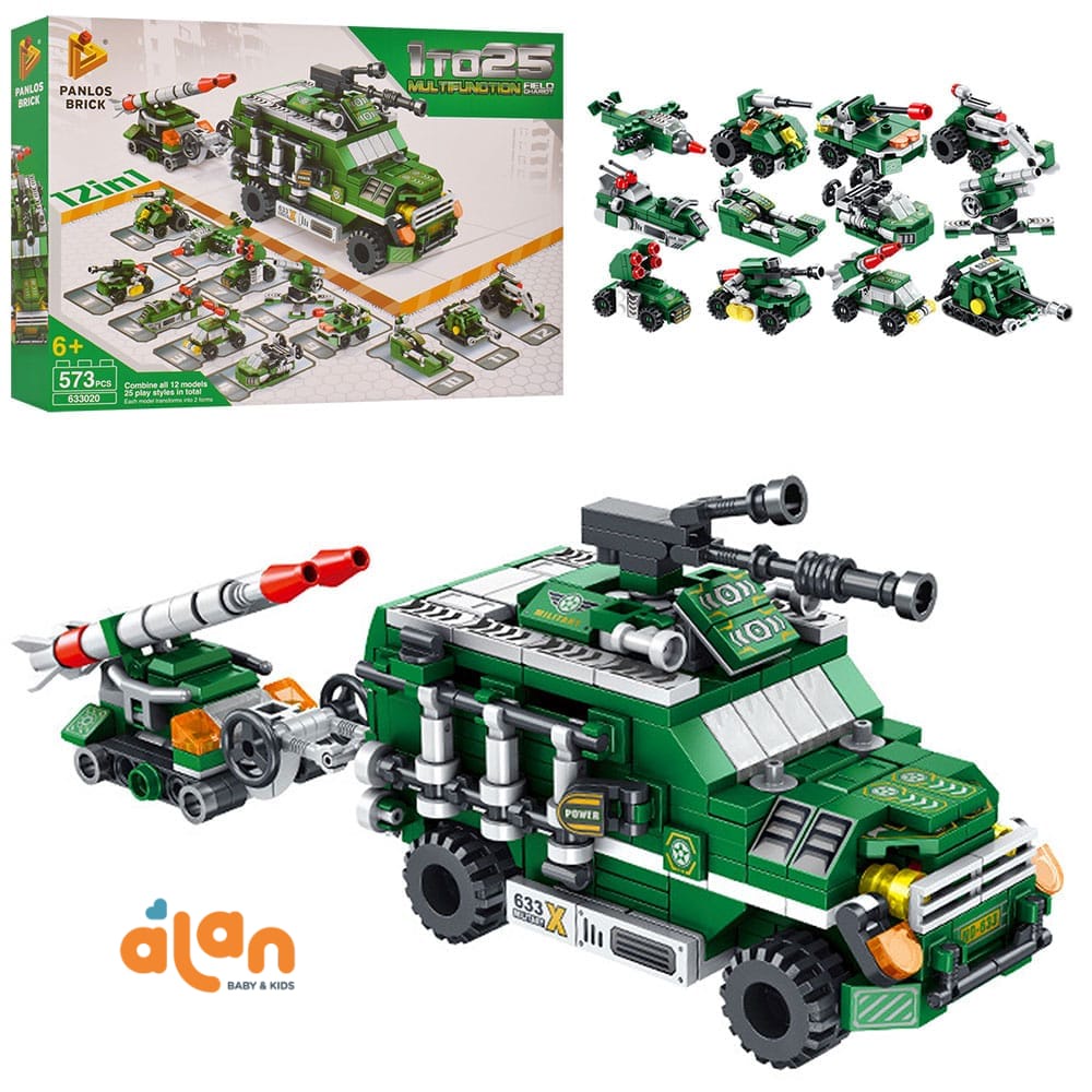 Panlos Brick 1To25 (633020) Multifuction - Mainan Anak
