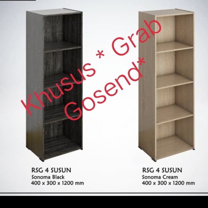 Rak Rak Susun Kayu 4 Ssn/Rak Serba Guna