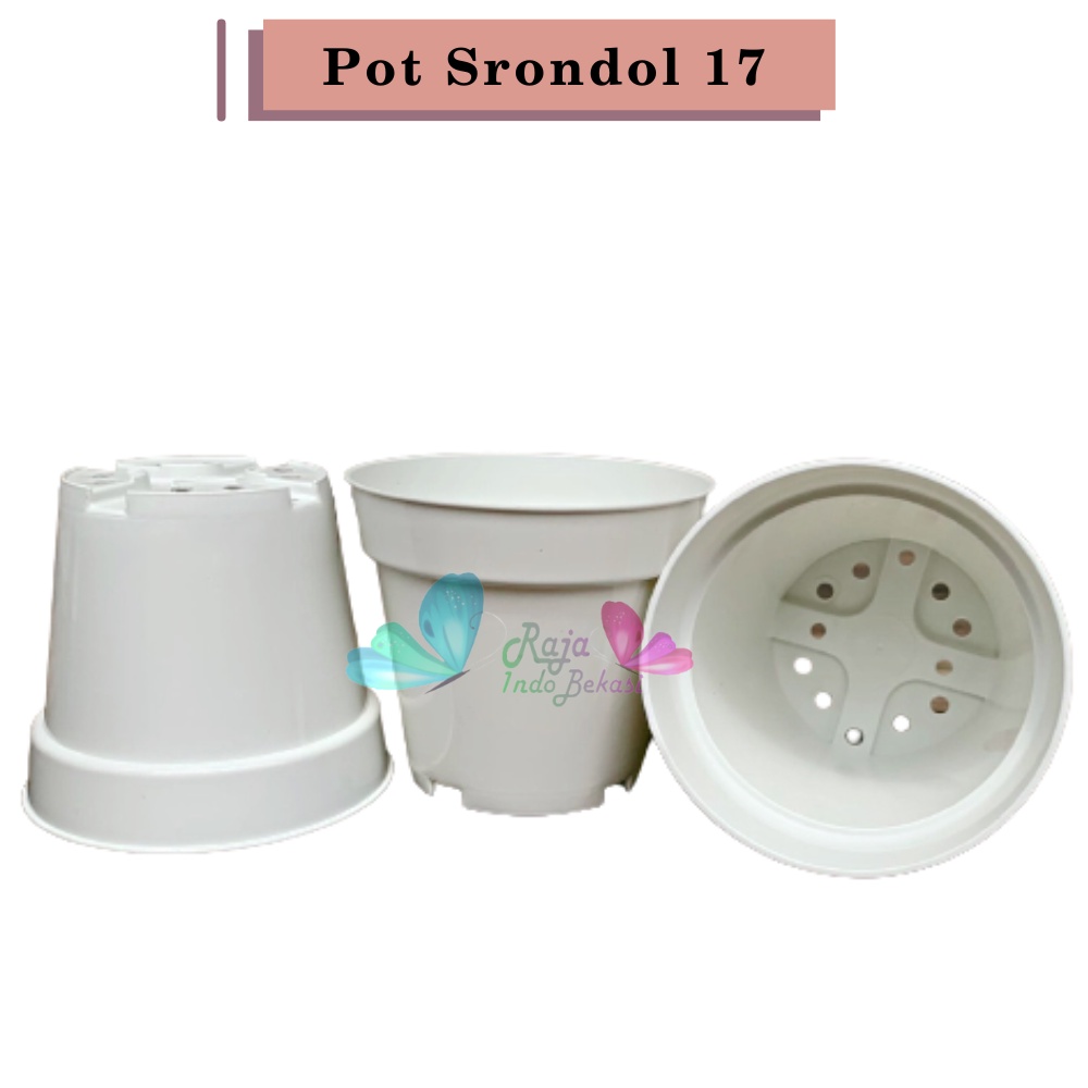 Rajaindobekasi Pot Tinggi Srondol 17 Putih Mirip Pot Usa Eiffel Effiel 20 25 Pot Tinggi Tirus 10 15 18 20 30 35 40 50 Cm Plastik Besar Hitam Putih Murah