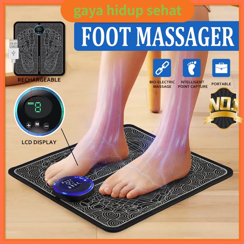 Jual EMS Foot Massage Mat / Japan Pijat Kaki EMS Pad Mat / massager