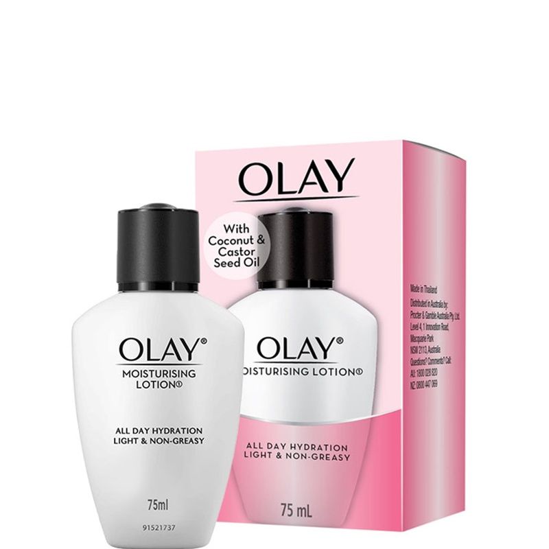 Olay Natural White Pencerah Moisturising Lotion Brightening Skincare 75ML