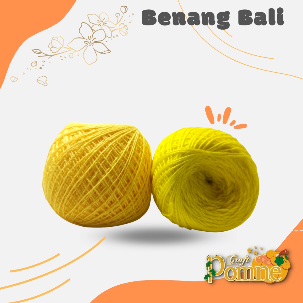 Benang Rajut Katun Bali NEW