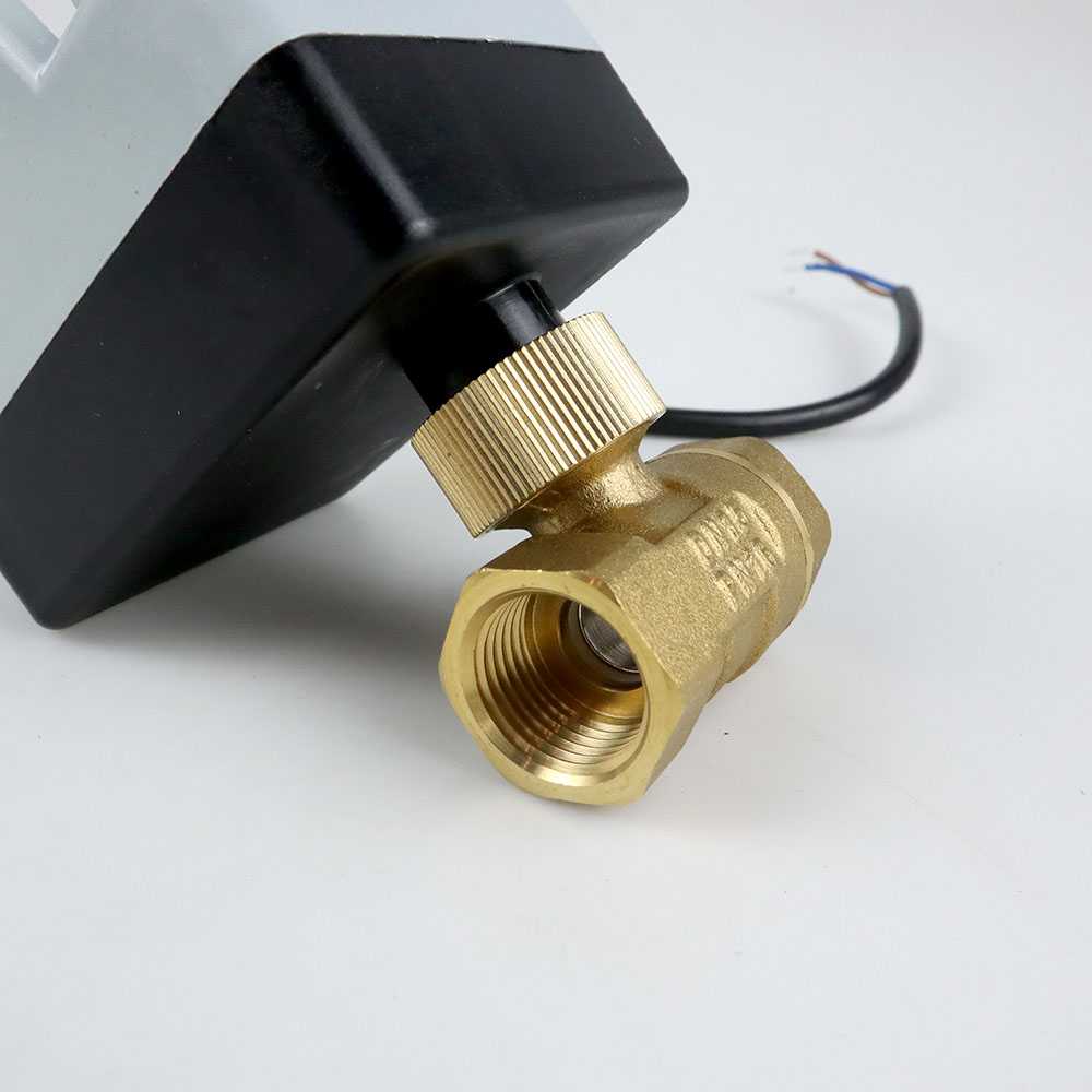 NBCJ Brass Motorized Ball Valve Electric Actuator 2 Way DN15 BV2012-32