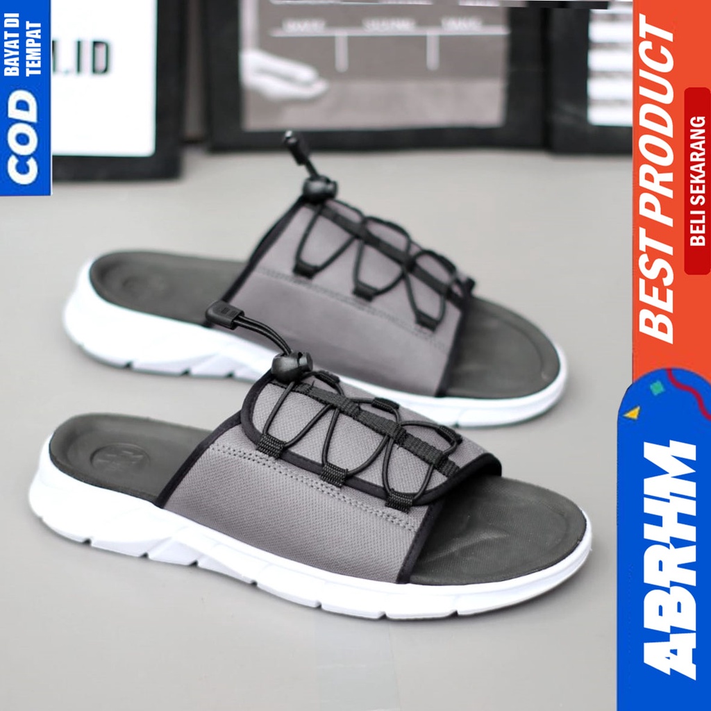 Sandal Selop Pria Sendal Slide Pria Terbaru Abrhm Sanur