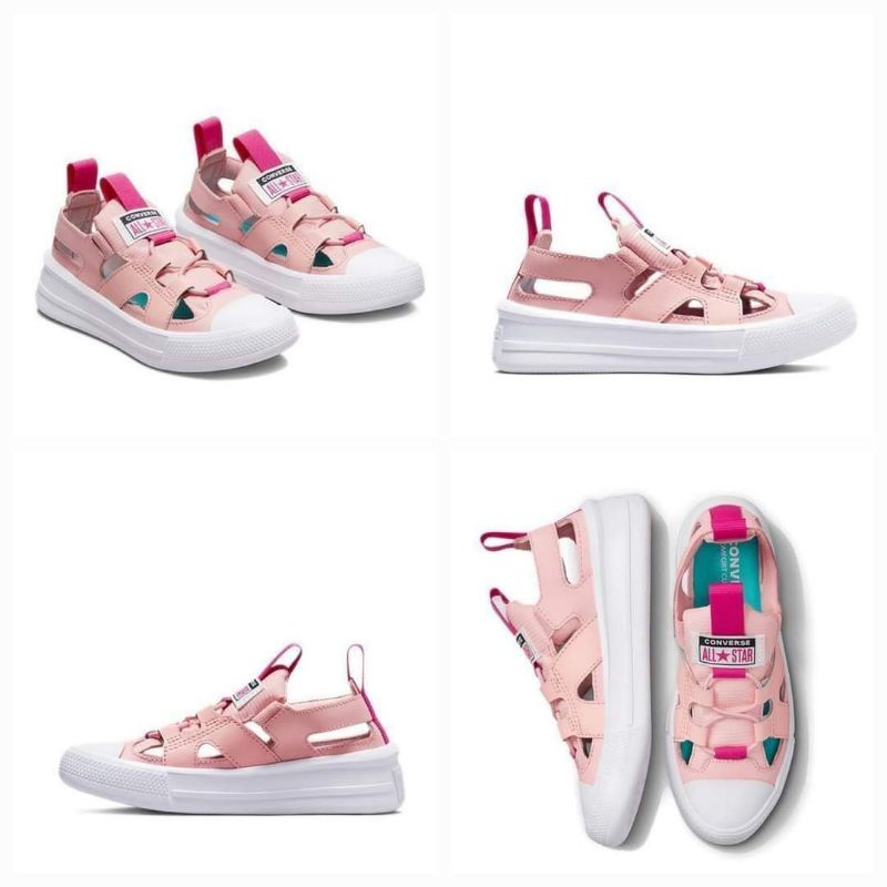 SALEEE 100% ORIGINAL CONVERSE CHUCK TAYLOR ALL STAR ULTRA SANDAL KIDS SNEAKERS - PINK Kode Produk : 