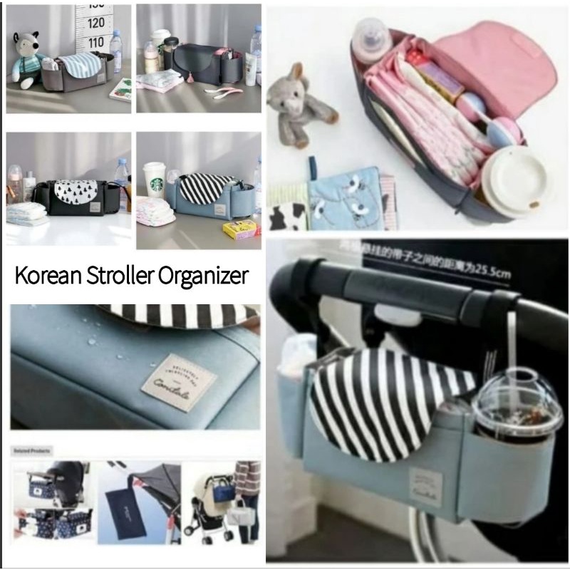 Premium Stroller Additional Bag/ Tas Stroller Perlengkapan Baby/ Multifunction Baby Bag Stroler