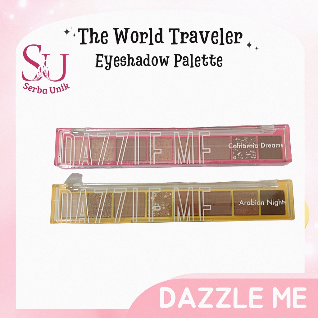 Dazzle Me The World Traveler Eyeshadow Palette