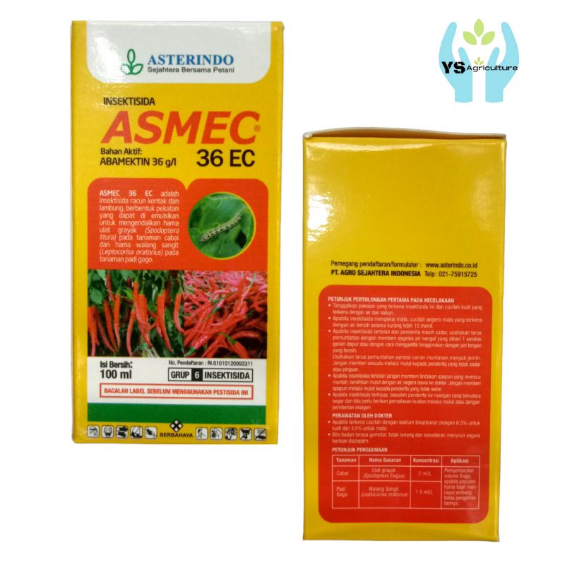 Insektisida Asmec 36 EC 100 ml